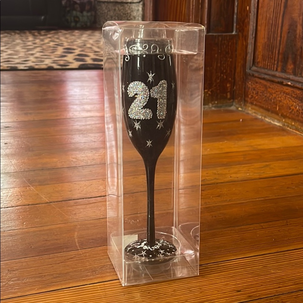 21 champagne glass